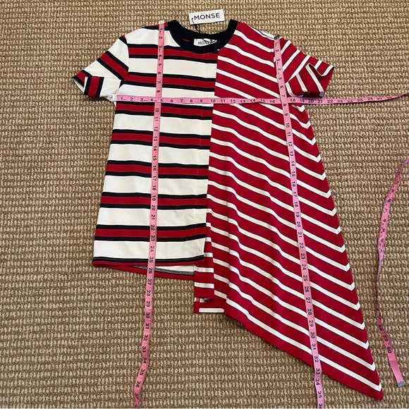 Monse Asymmetrical Rugby Tee XS - Picture 8 of 12